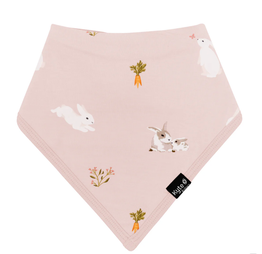Kyte Bib | Blush Rabbit