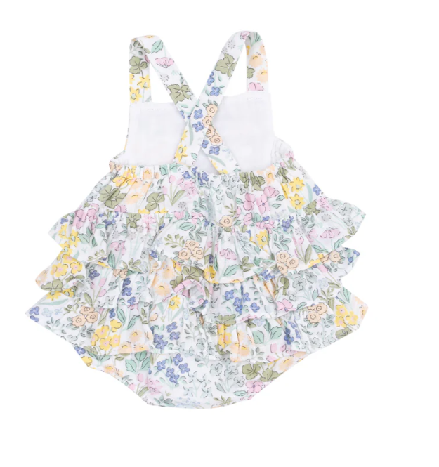 Ruffle Sunsuit | Samantha Floral