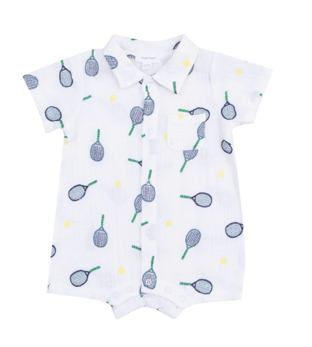 Button Down Polo Shortie | Tennis