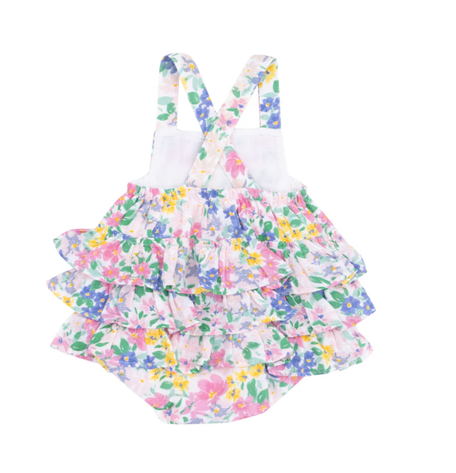Ruffle Sunsuit | Emma Floral