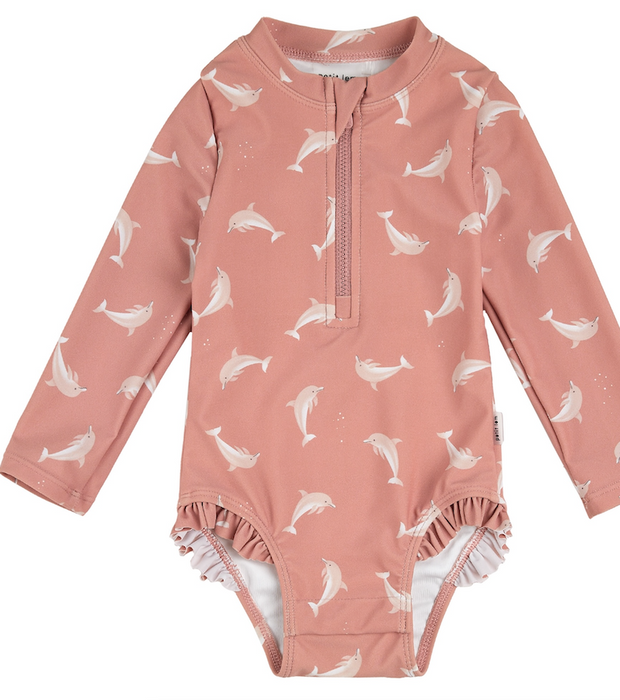 Dolphin Long Sleeve Swimsuit