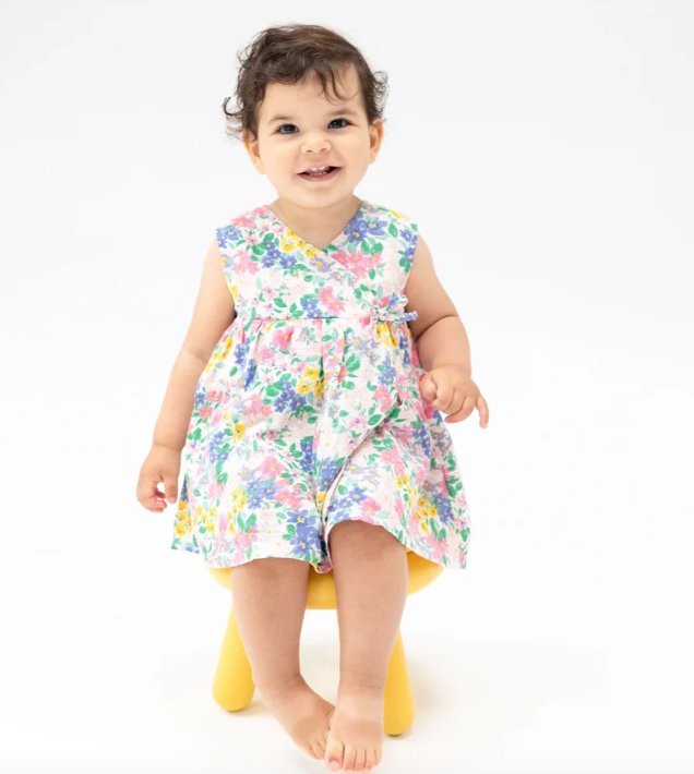 Kimono Dress & Bloomers | Emma Floral