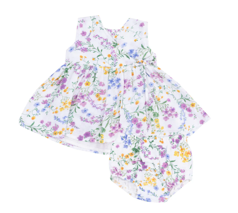 Kimono Dress &amp; Bloomers | Cottage Climbing Floral