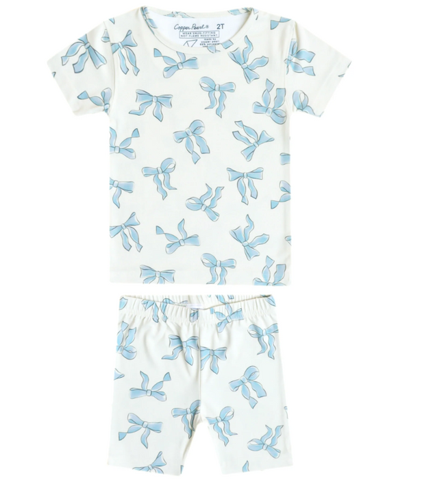 Copper Pearl Short Pajama Set | Daphne Print