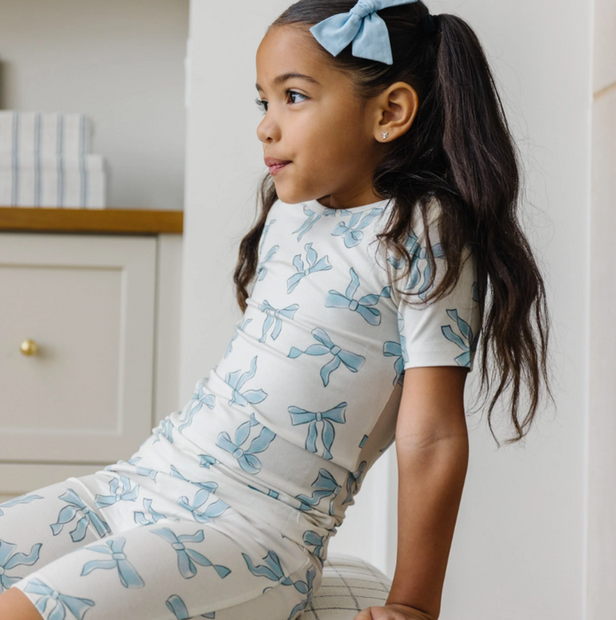 Copper Pearl Short Pajama Set | Daphne Print