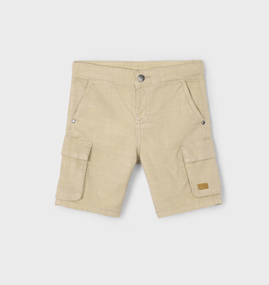 Boy Almond Cargo Shorts | 3220