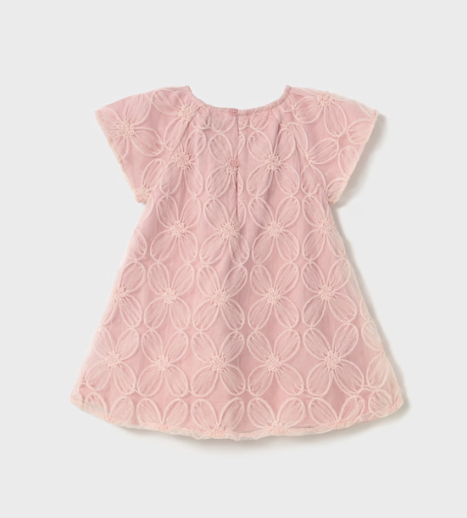 Pink Embroidered Tulle | 1982