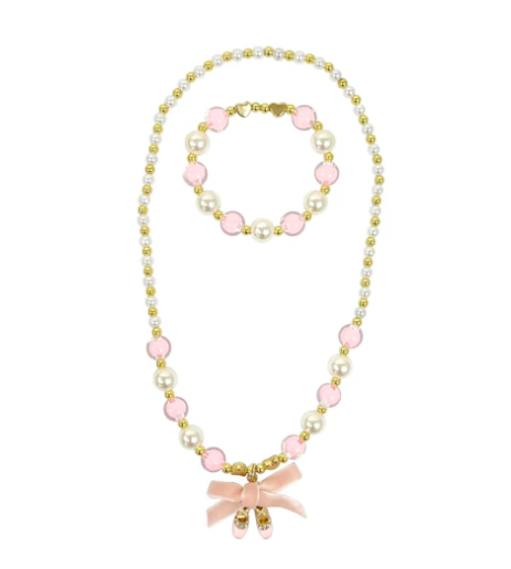 Ballerina Necklace & Bracelet Set