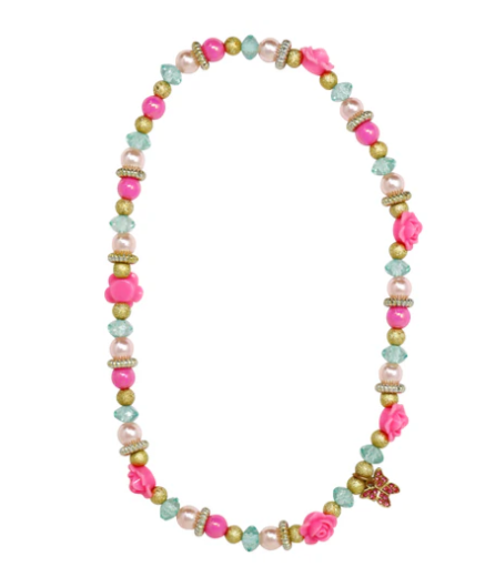Butterfly Flower Necklace