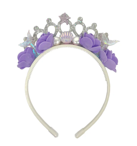 Purple Mermaid Tail Headband