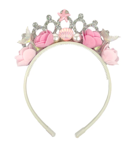 Pink Mermaid Tail Headband