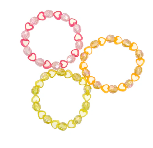 Love Heart Bracelet Set