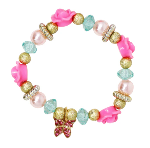 Butterfly Flower Bracelet