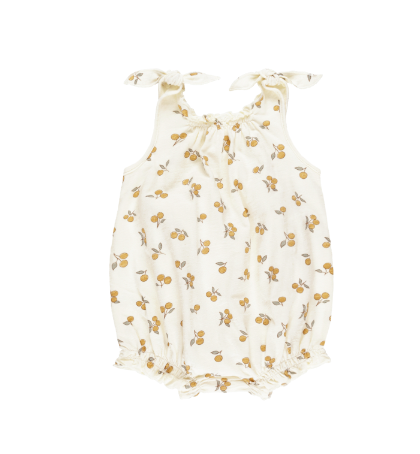 Shoulder Tie Bubble | Oranges