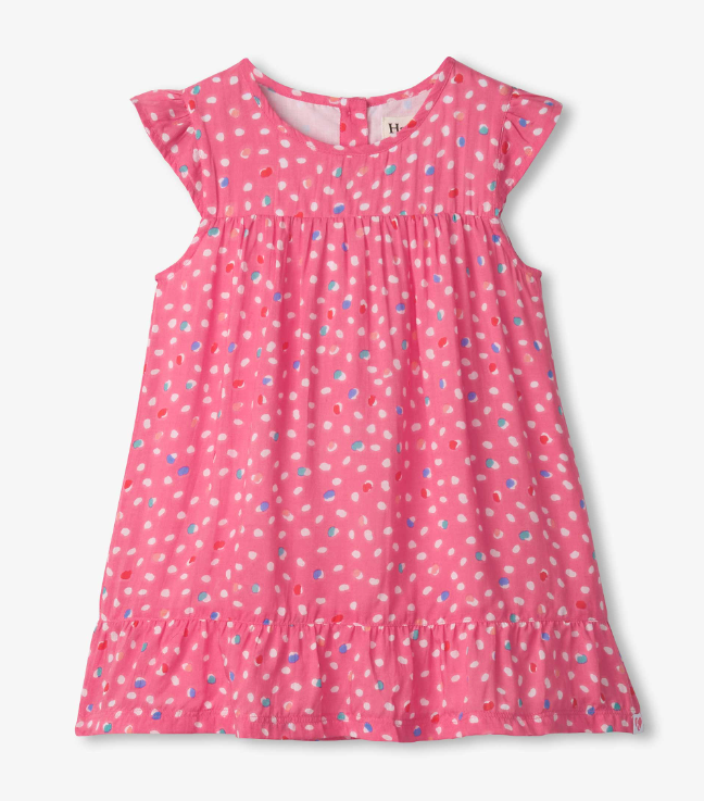 Lots of Dots Flounce Dress