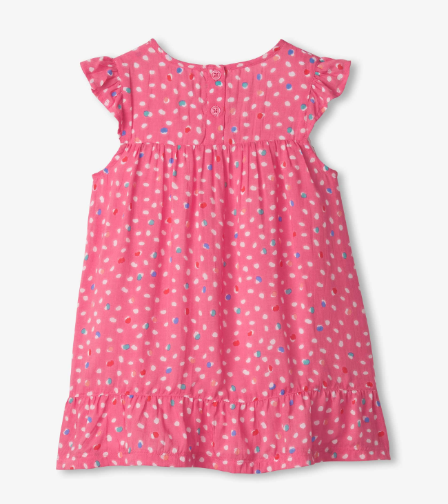 Lots of Dots Flounce Dress