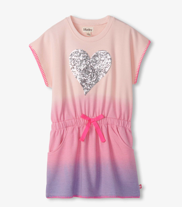 Soft Dip Dye Pull On Dress