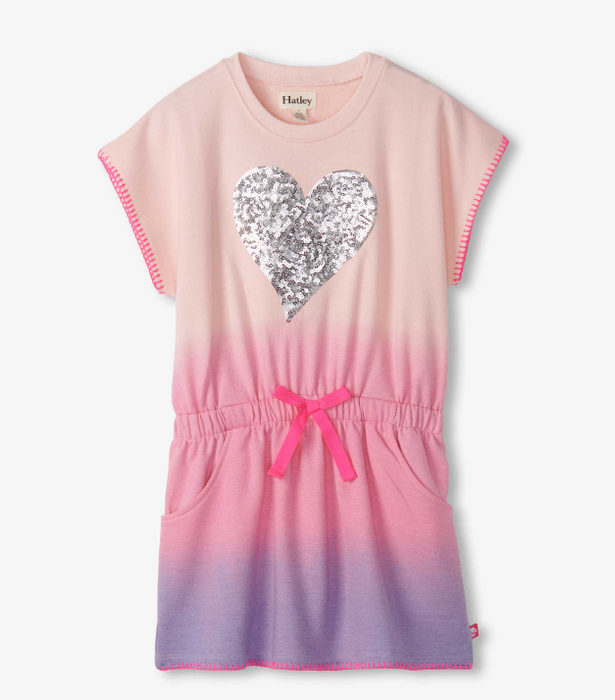 Soft Dip Dye Pull On Dress
