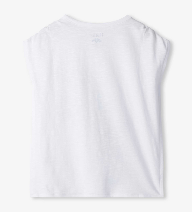 Tiger Cinch Shoulder Top