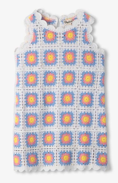 Buttercup Sleeveless Crochet Dress