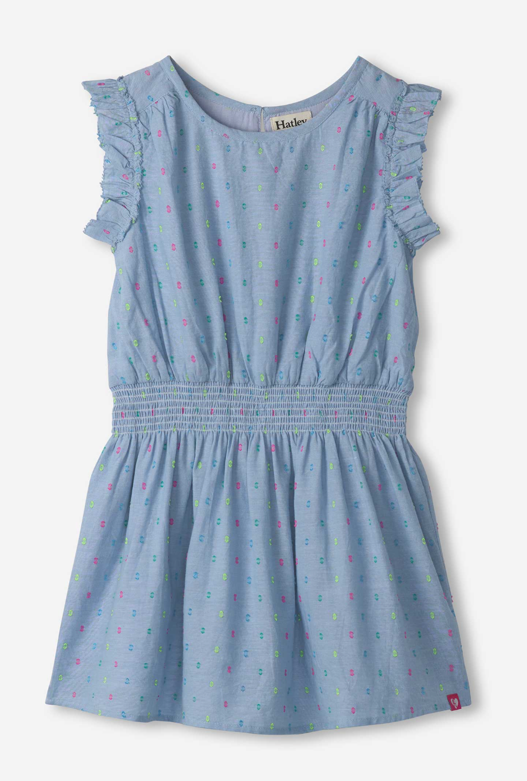 Bright Spot Chambray Woven Play Dress