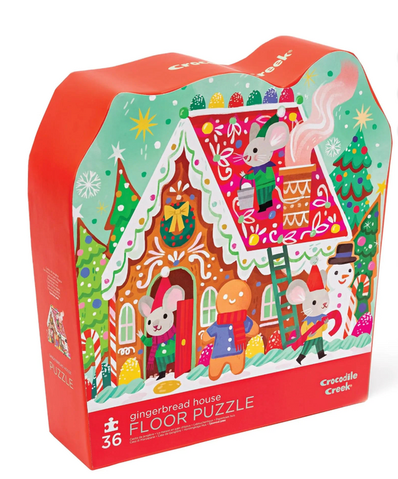 36 pc. Puzzle | Gingerbread House