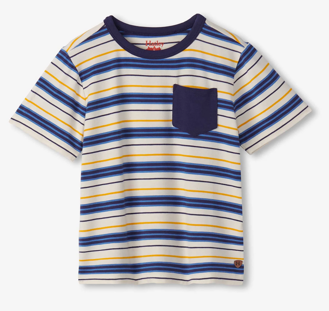 Patriot Blue Stripes Bamboo Tee