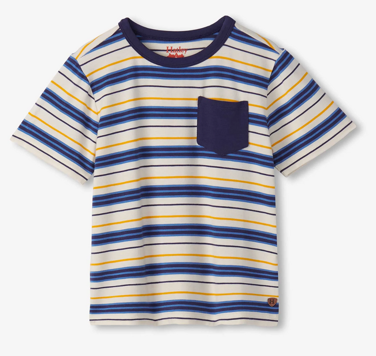 Patriot Blue Stripes Bamboo Tee