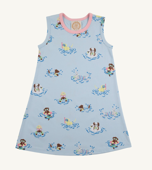 Sleeveless Polly Play Dress | Doggy Paddle