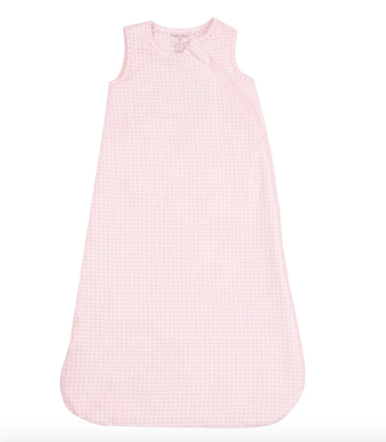 Angel Dear Sleep Bag | Pink Mini Gingham