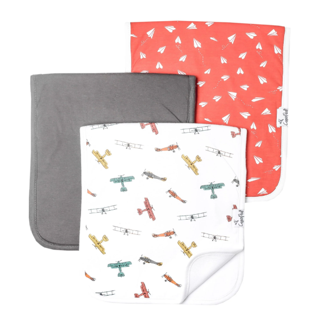 Copper Pearl Premium Burp Cloths
