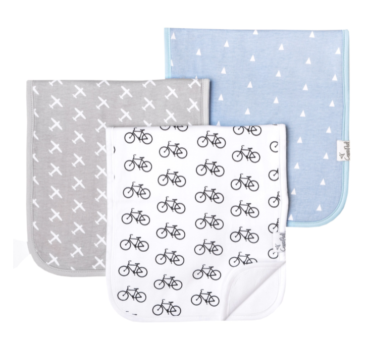 Copper Pearl Premium Burp Cloths