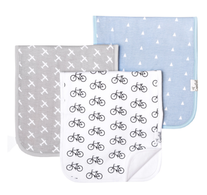 Copper Pearl Premium Burp Cloths