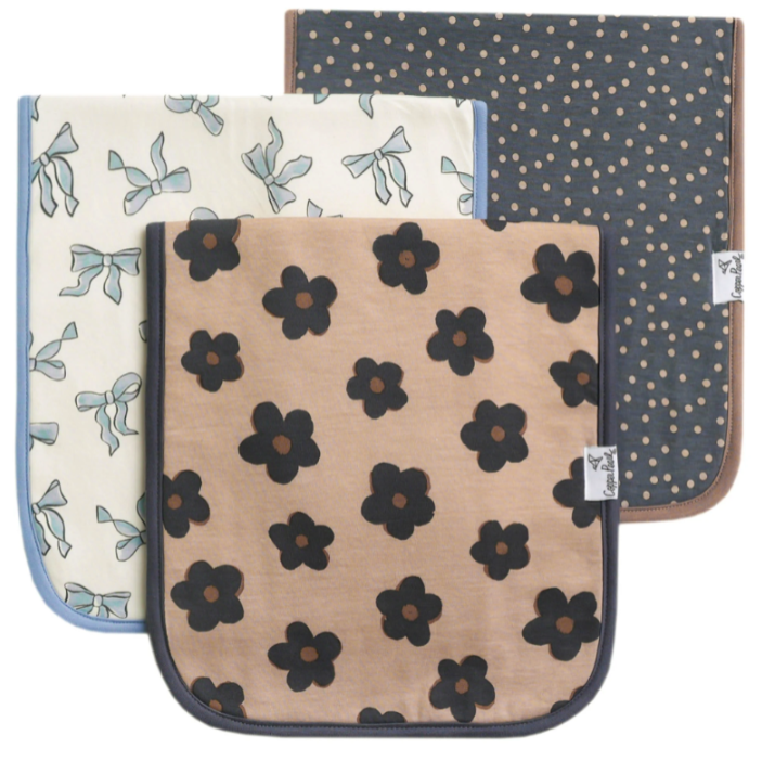 Copper Pearl Premium Burp Cloths