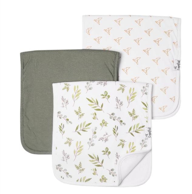 Copper Pearl Premium Burp Cloths
