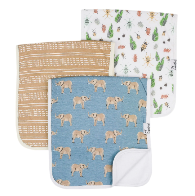 Copper Pearl Premium Burp Cloths