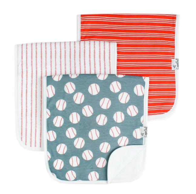 Copper Pearl Premium Burp Cloths