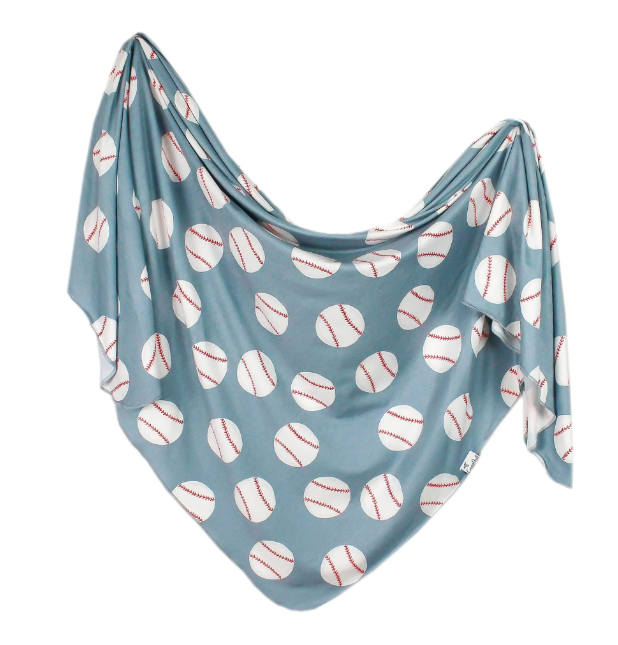 Copper Pearl Knit Swaddle Blanket