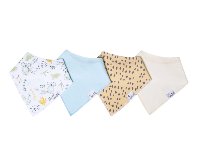 Copper Pearl Bandana Bib Set