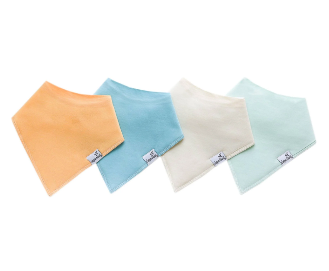 Copper Pearl Bandana Bib Set