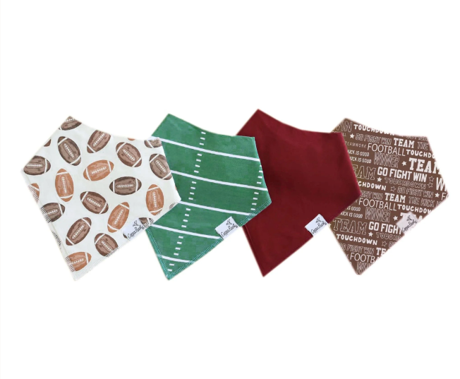 Copper Pearl Bandana Bib Set