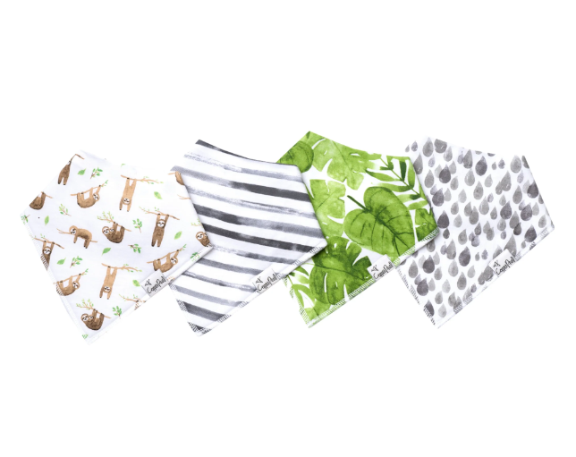 Copper Pearl Bandana Bib Set