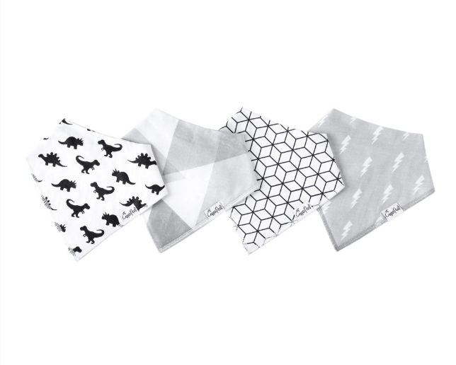 Copper Pearl Bandana Bib Set