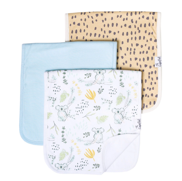 Copper Pearl Premium Burp Cloths