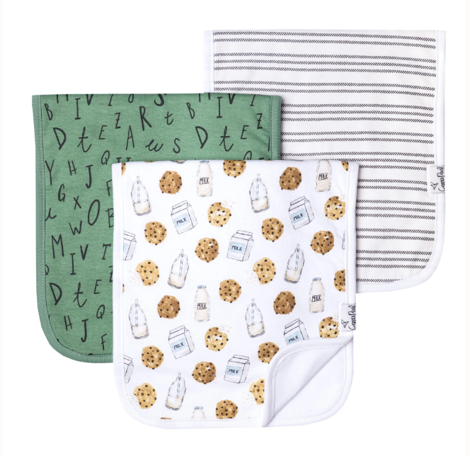 Copper Pearl Premium Burp Cloths