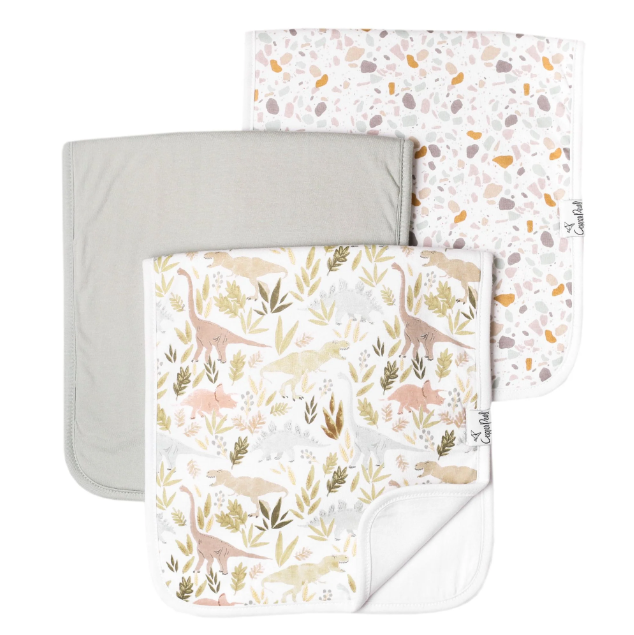 Copper Pearl Premium Burp Cloths