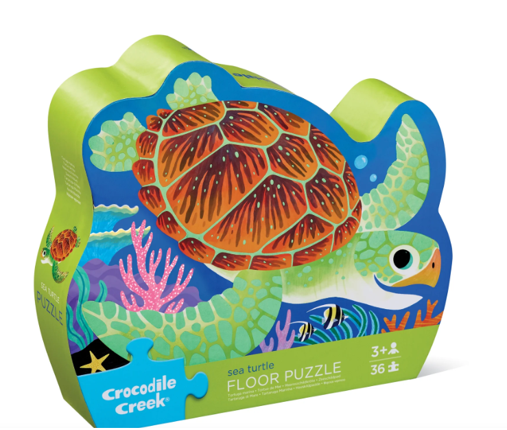 36 Pc Foil Puzzle | Sea Turtle