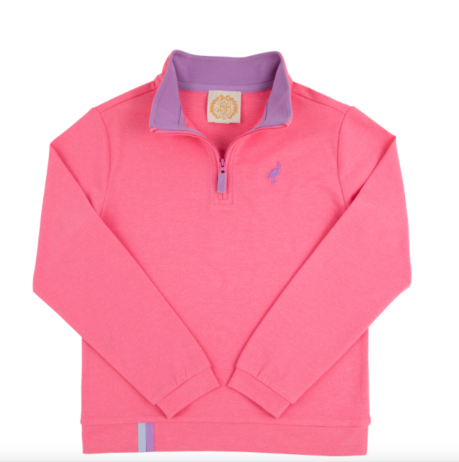 Prepletic Hayword Half-Zip | Romany Rose w/Valley High Violet