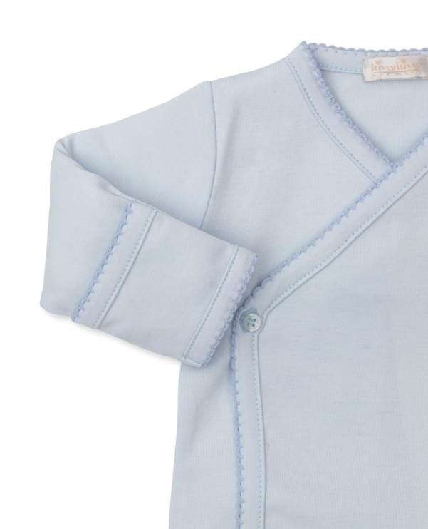 Lt Blue SEC Teddy Bear Footed Pant Set