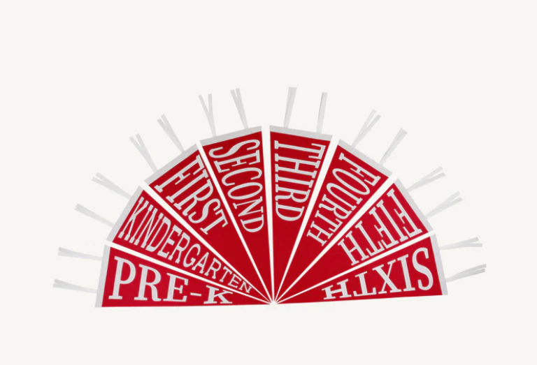 Back to School Pennant | Richmond Red